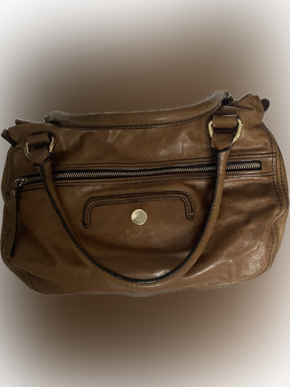 Vintage Coccineli Italian Leather Handbag, Purse